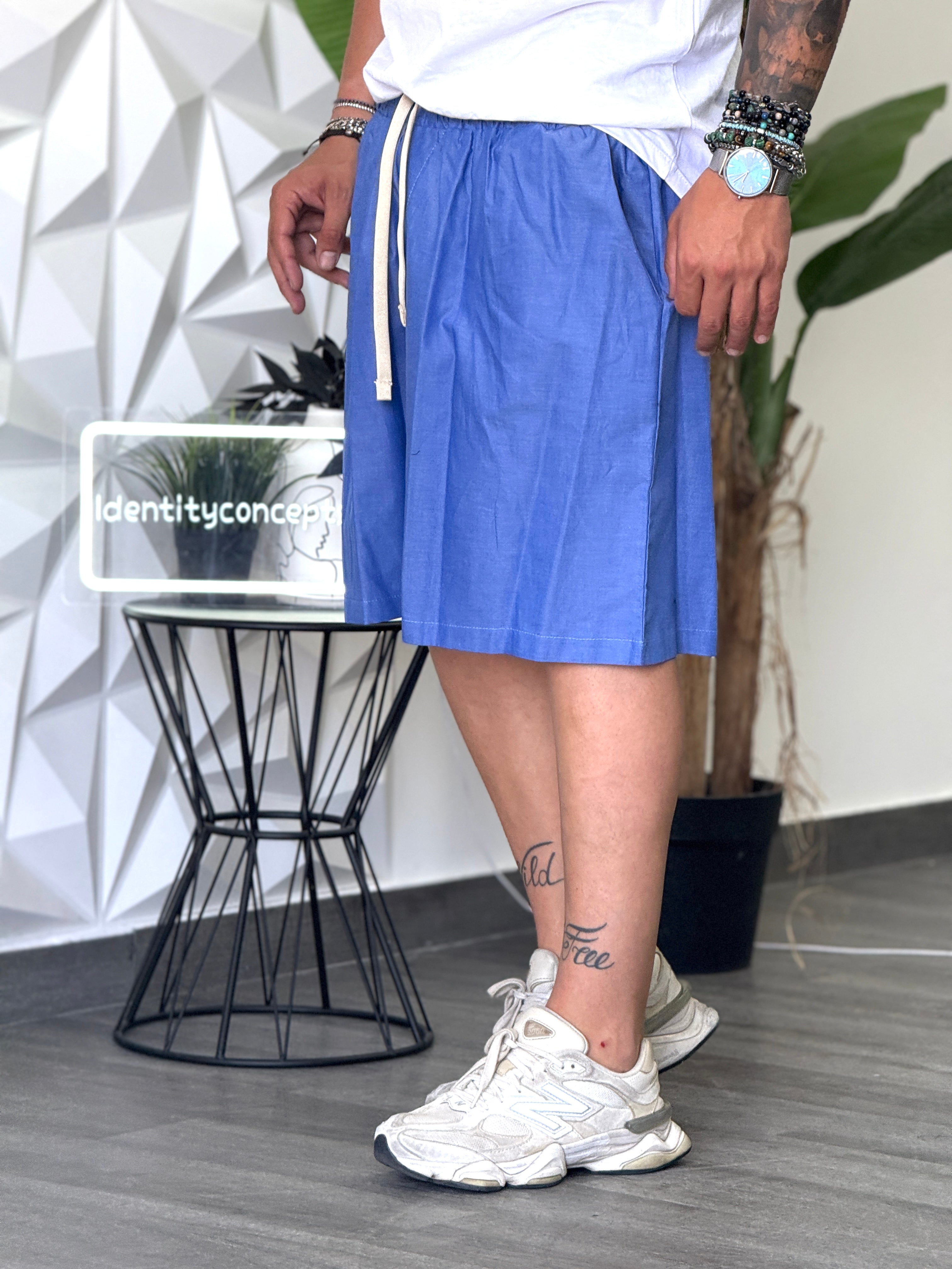 BERMUDA GEORGE BLUE JEANS NEW JOB BRAND