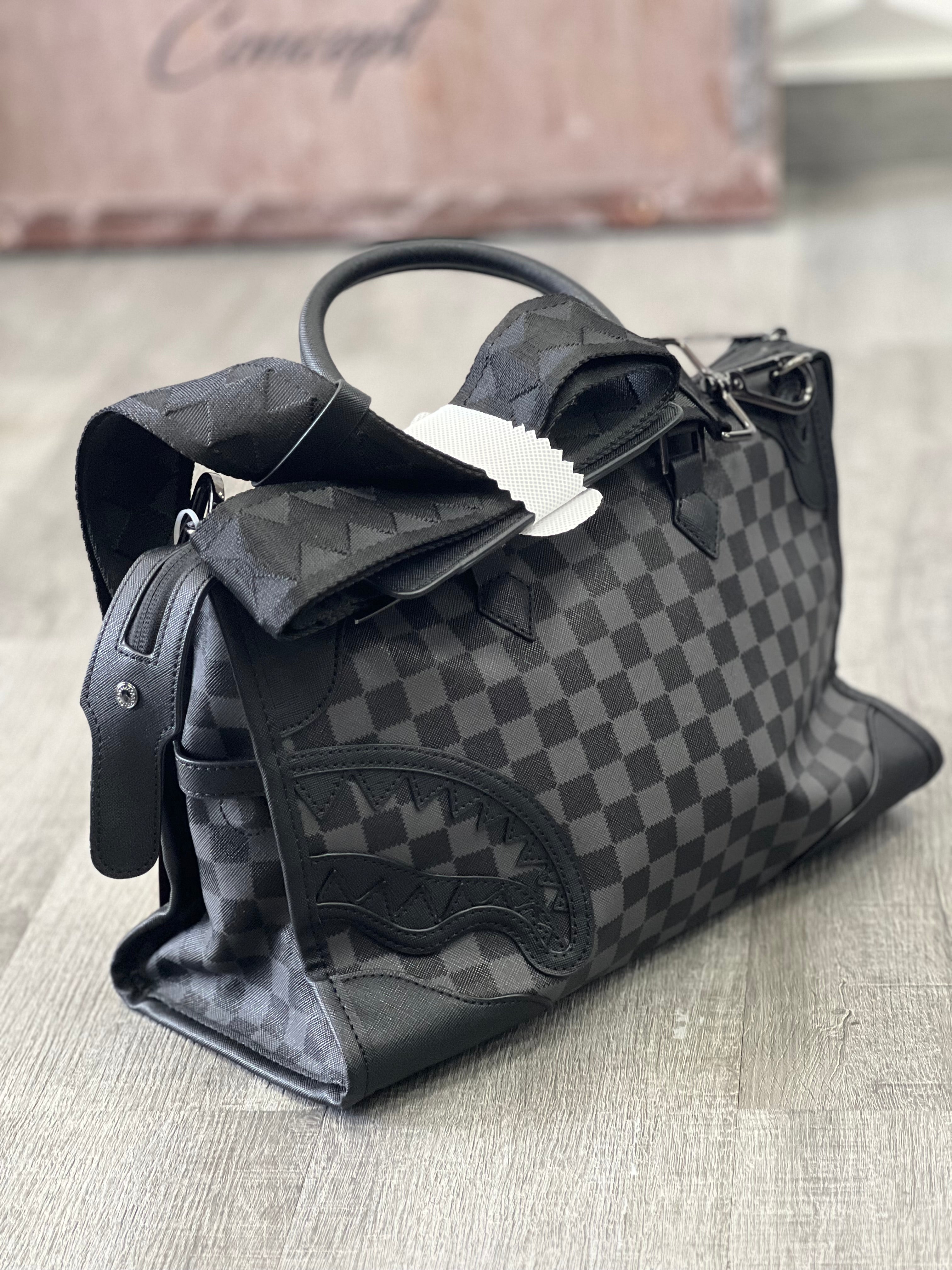 Borsa Donna Sprayground Midnight Chateau Mini Pyramid Duffle
