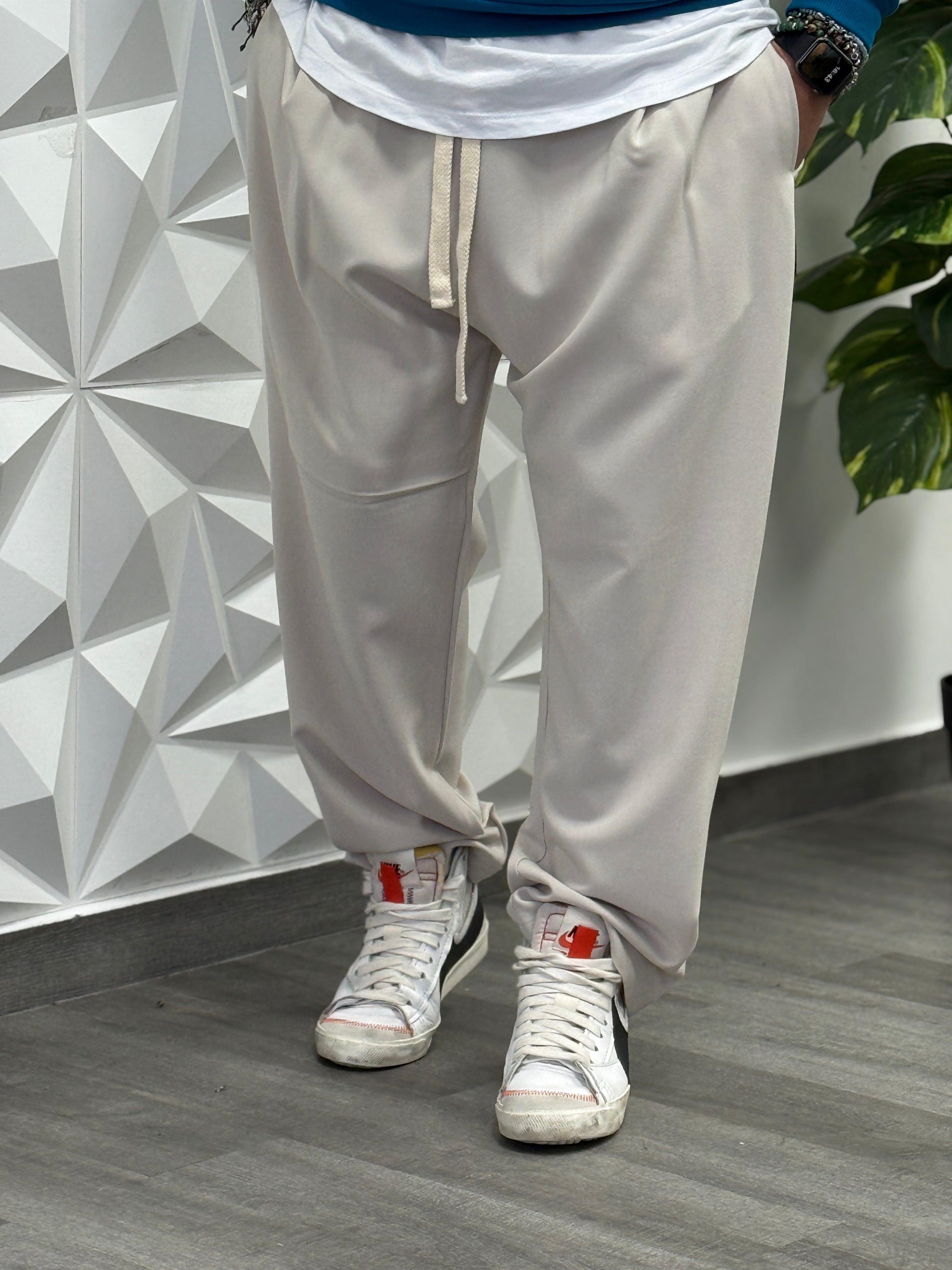 PANTALACCIO SOHO  AVORIO FONDO AMPIO NEW JOB BRAND