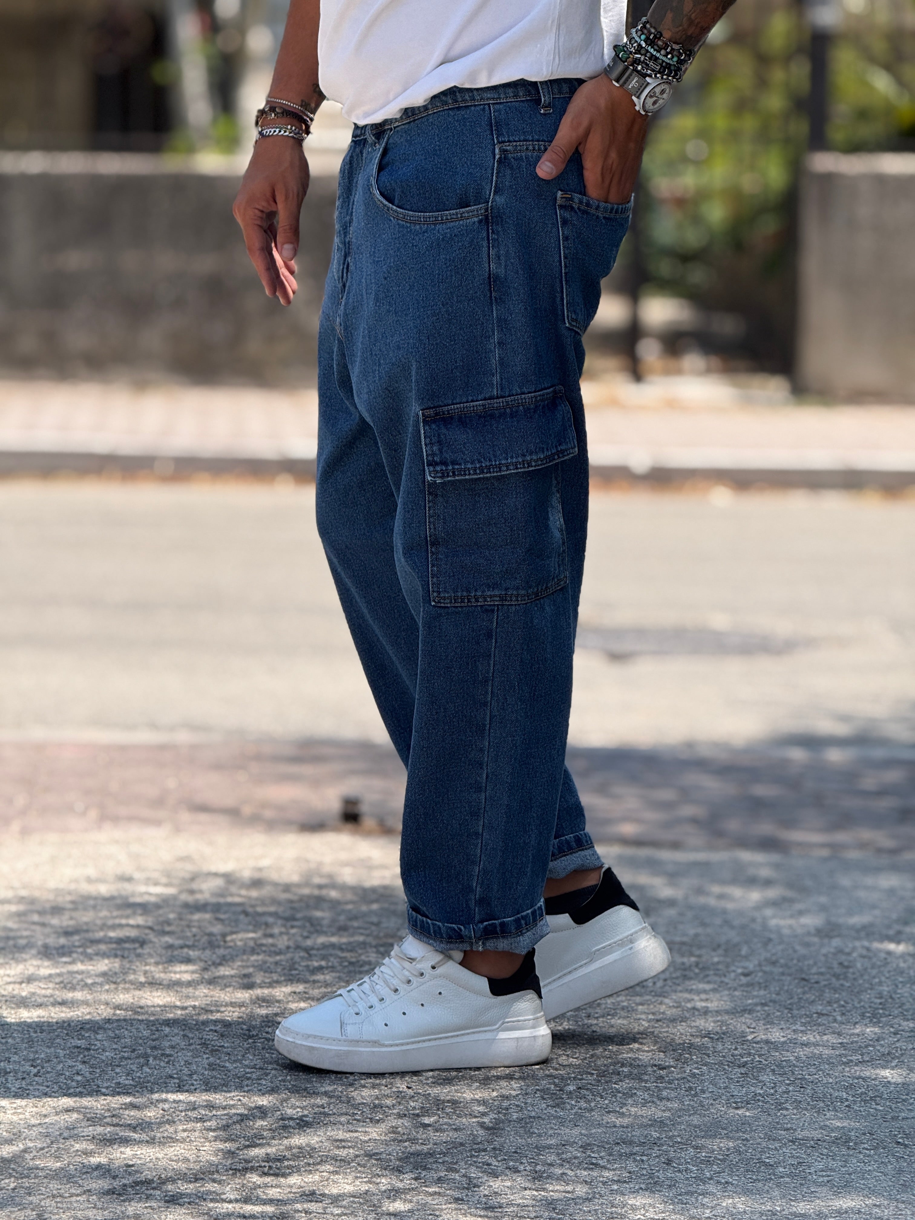 Jeans Canaria cargo  New Job Brand