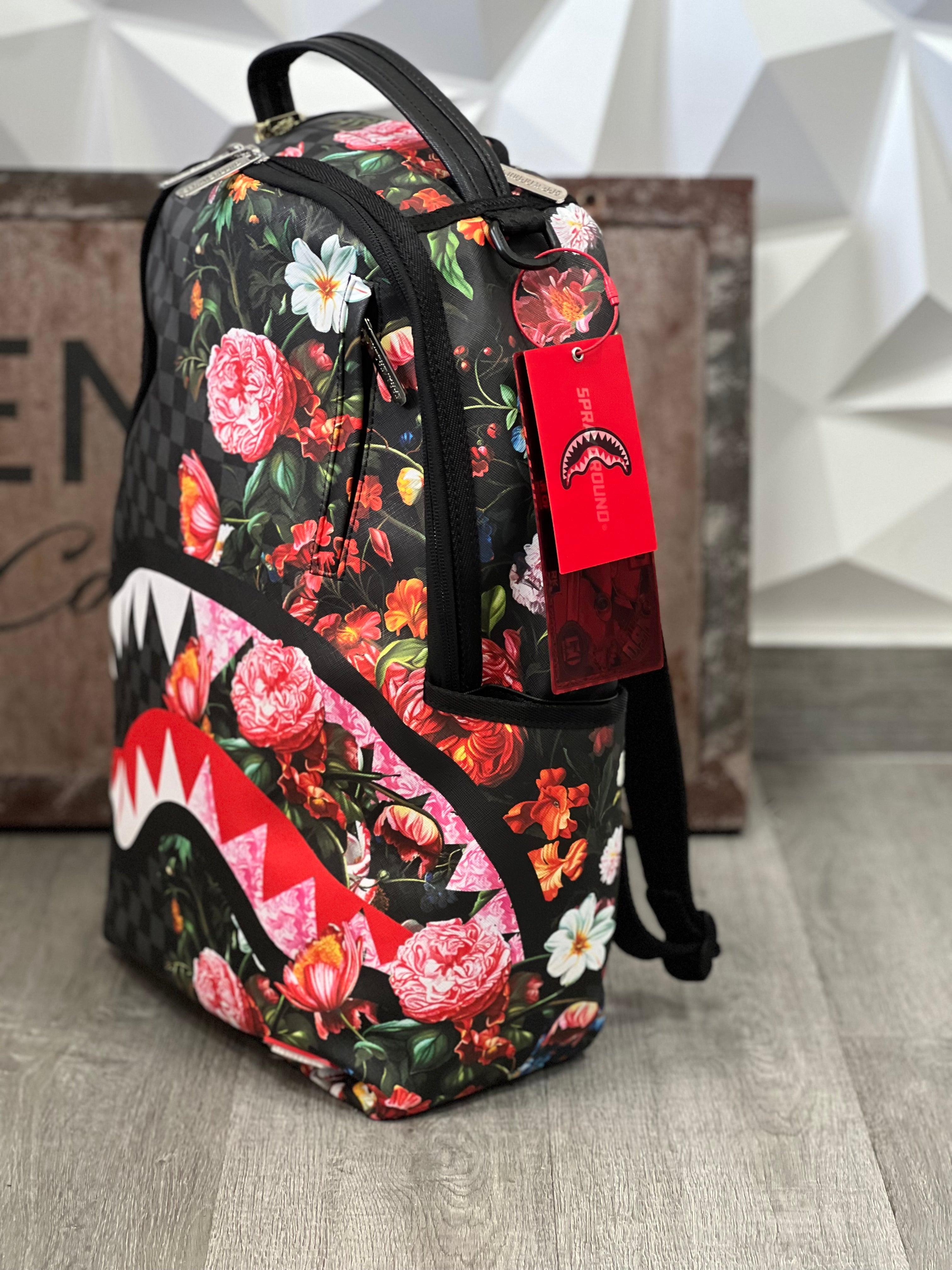 SPRAYGROUND ZAINO SPLIT PINK FLORAL 910B7639NSZ