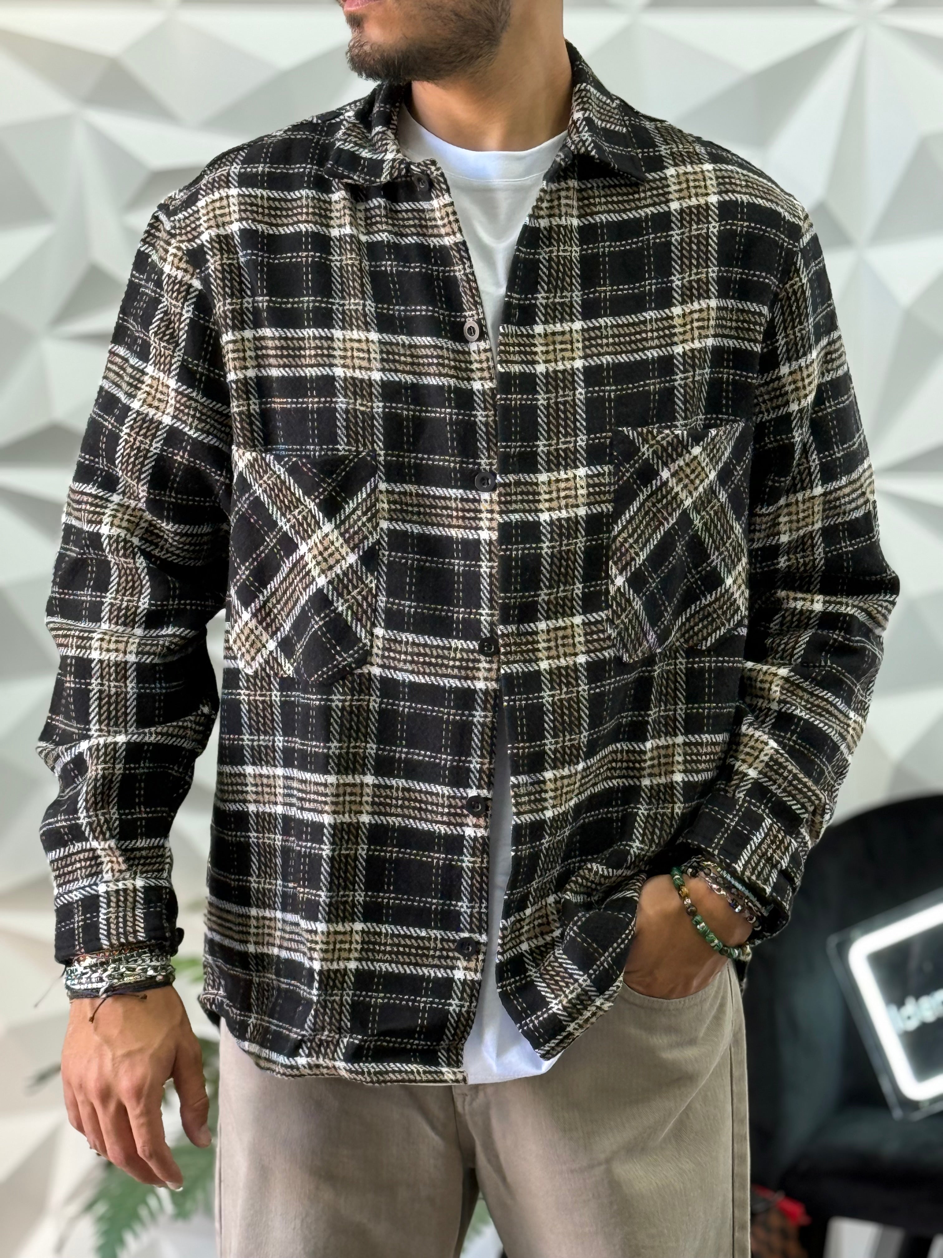 Camicia Flanella New Job Brand