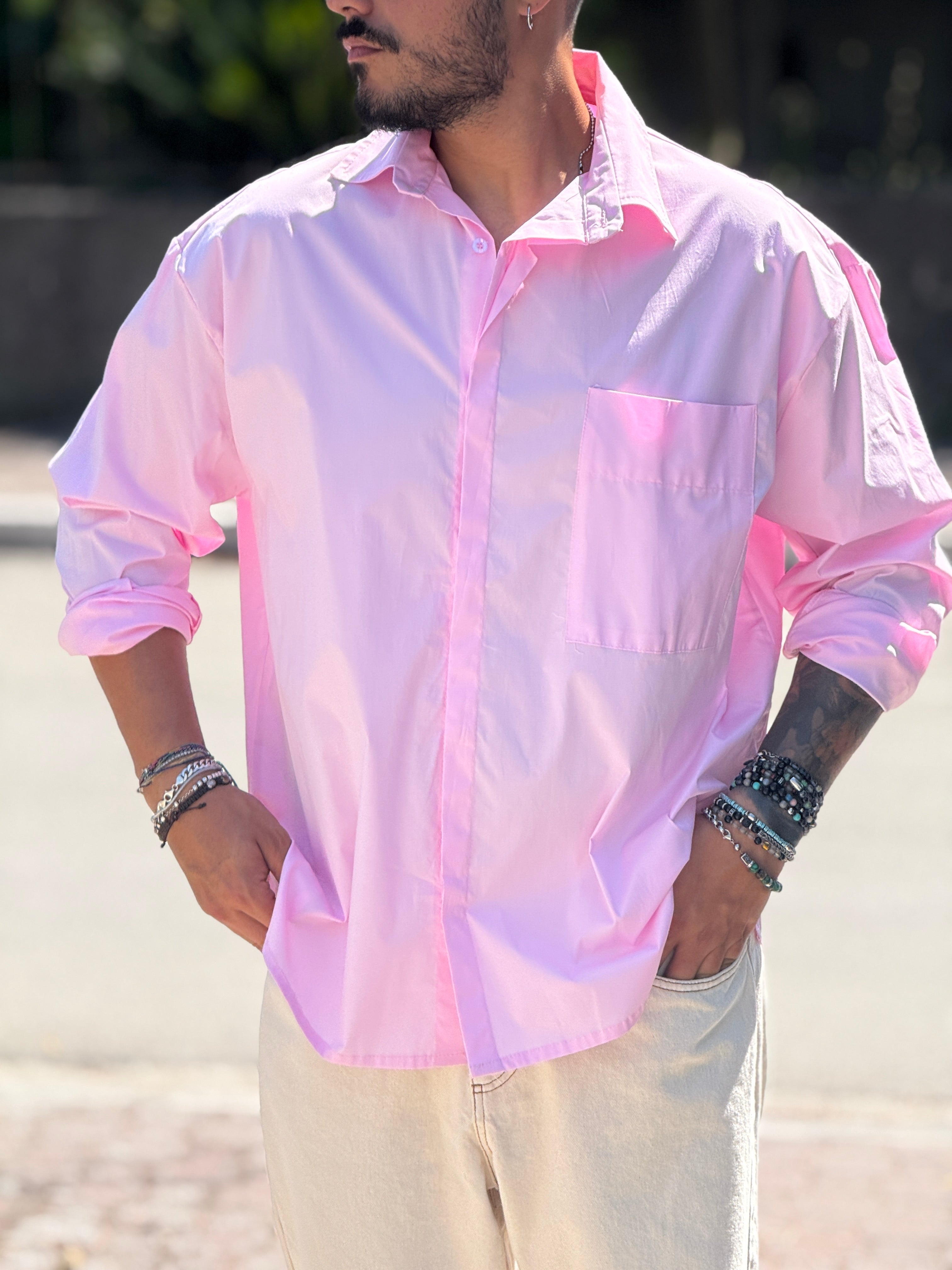 CAMICIA OVERSIZE BIG BUBBLE  NEW JOB BRAND