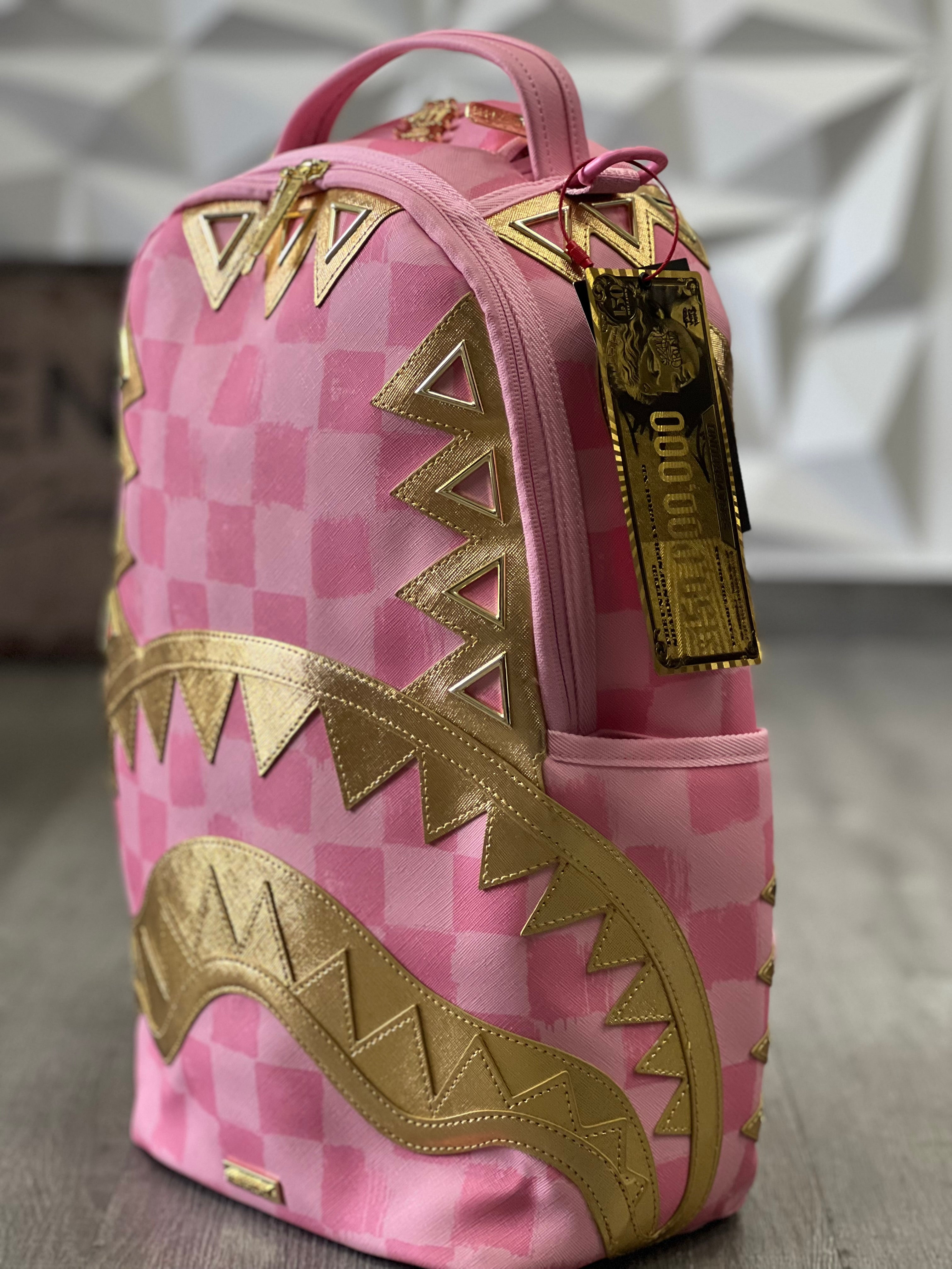 SPRAYGROUND ZAINO DONNA AI PINK SMUDGE DLXSF BACKPACK 910B7704NSZ ROSA