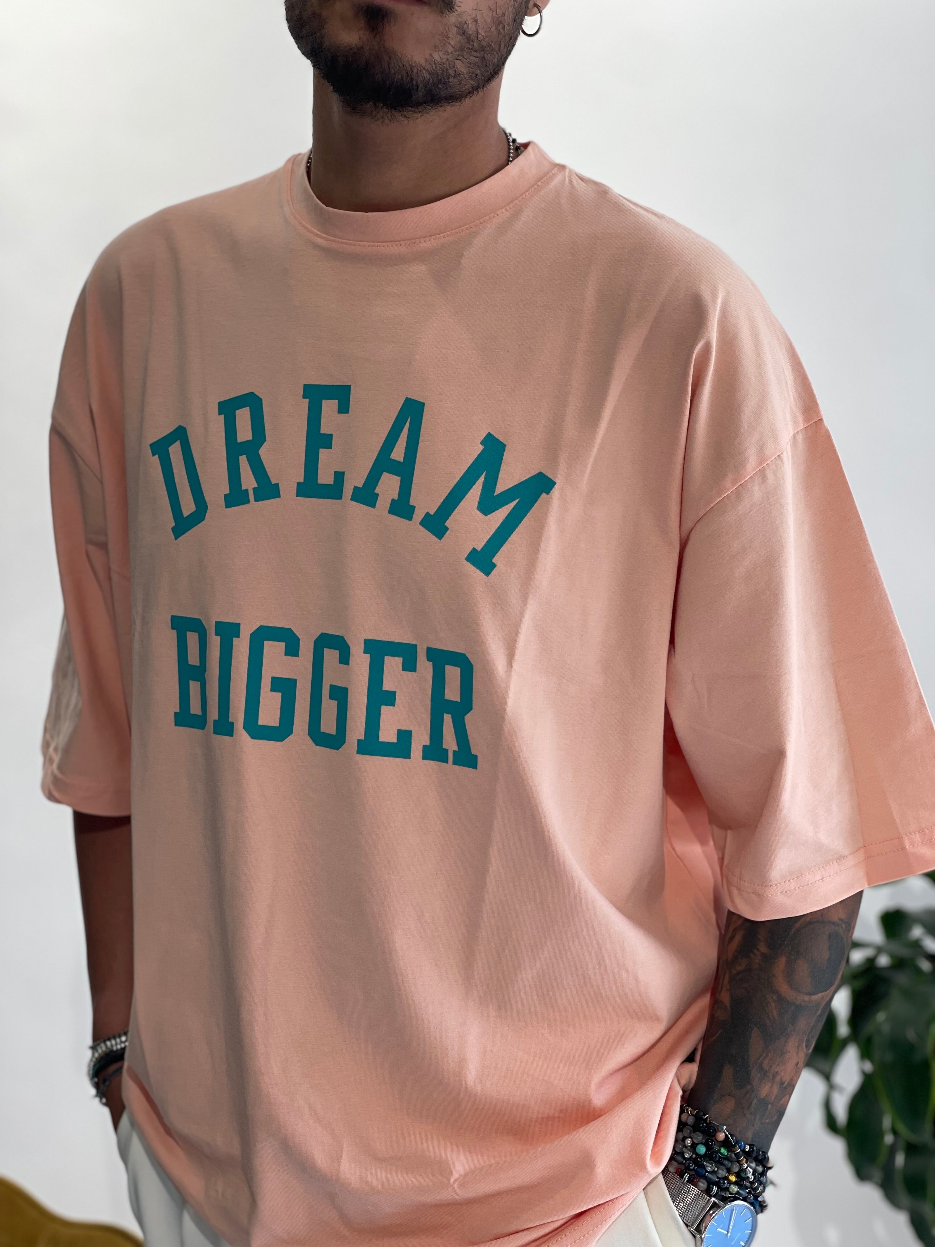 SHIRT DREAM BIGGER PESCA NEW JOB BRAND