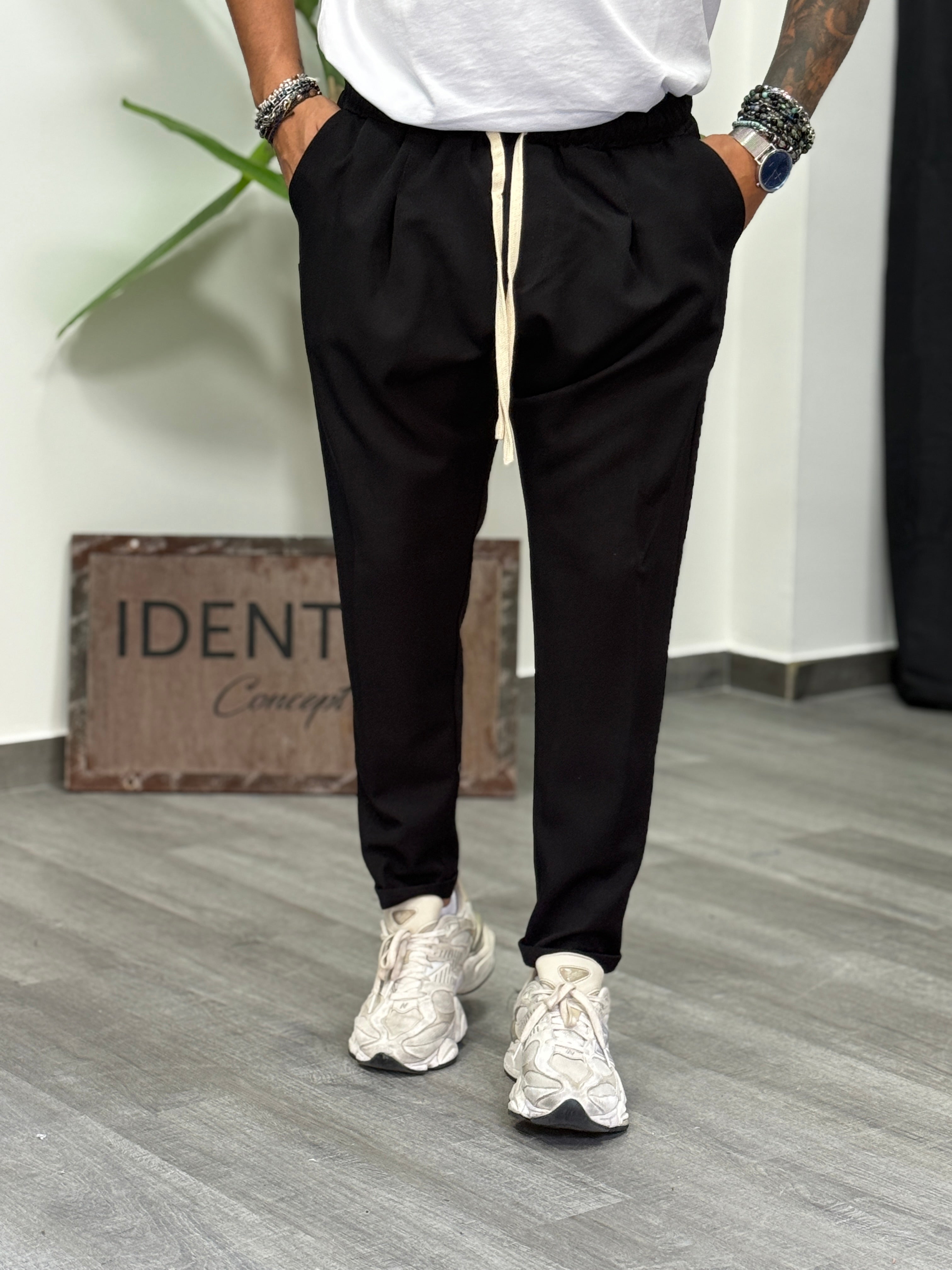 PANTALONE TRUES NERO NEW JOB BRAND