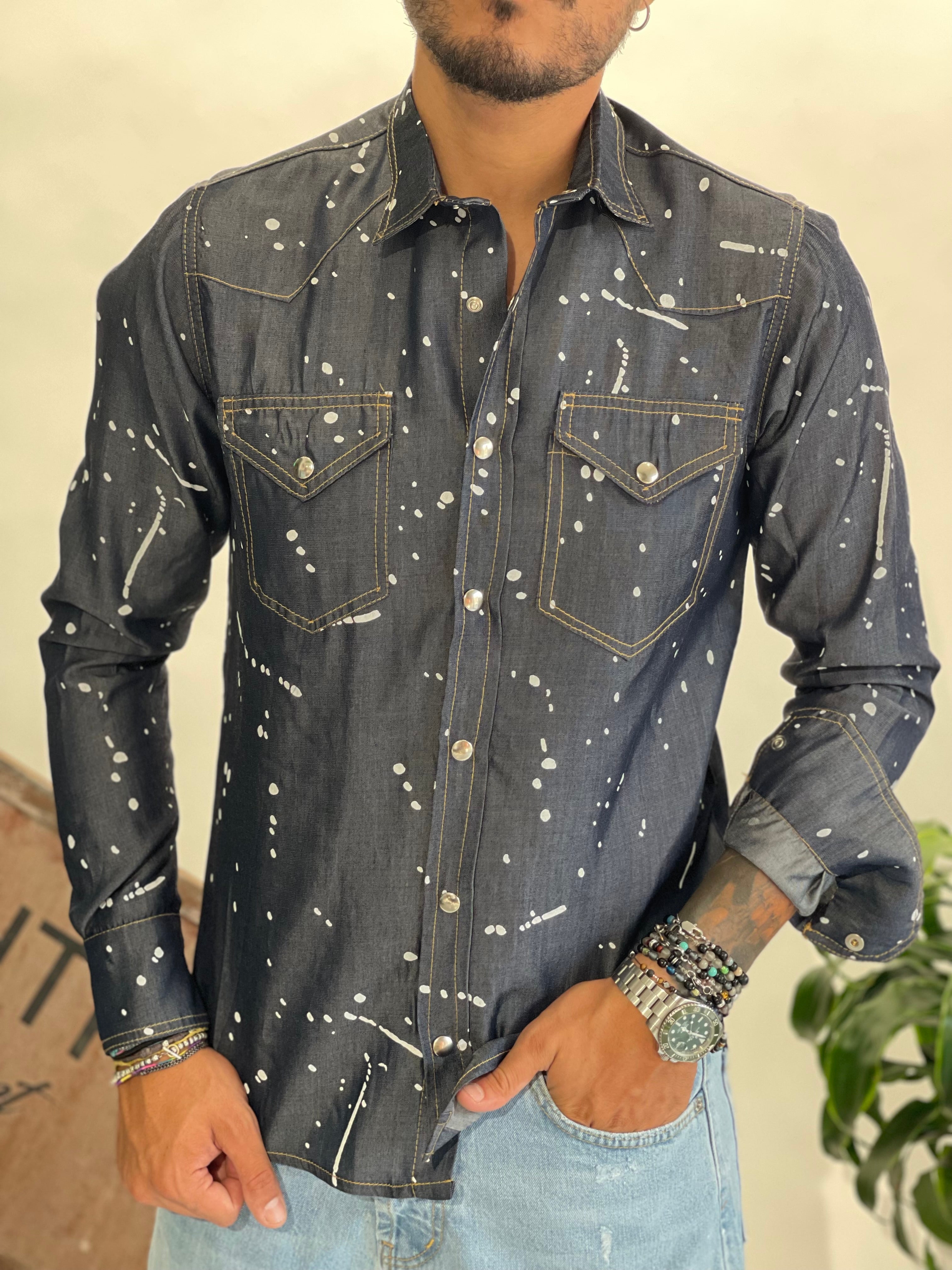 CAMICIA JEANS NJB