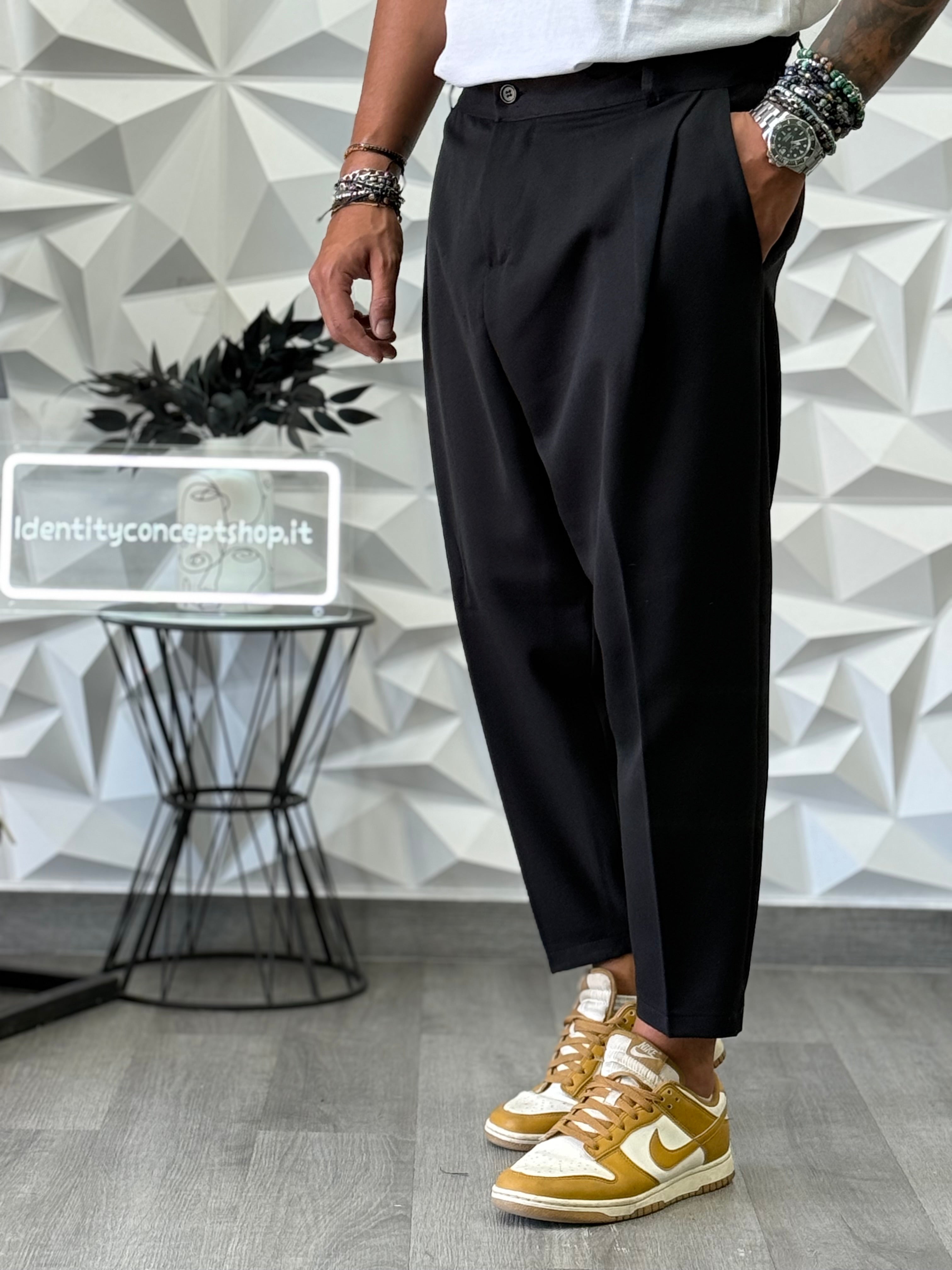 Pantalone Montecarlo/fv nero new job brand