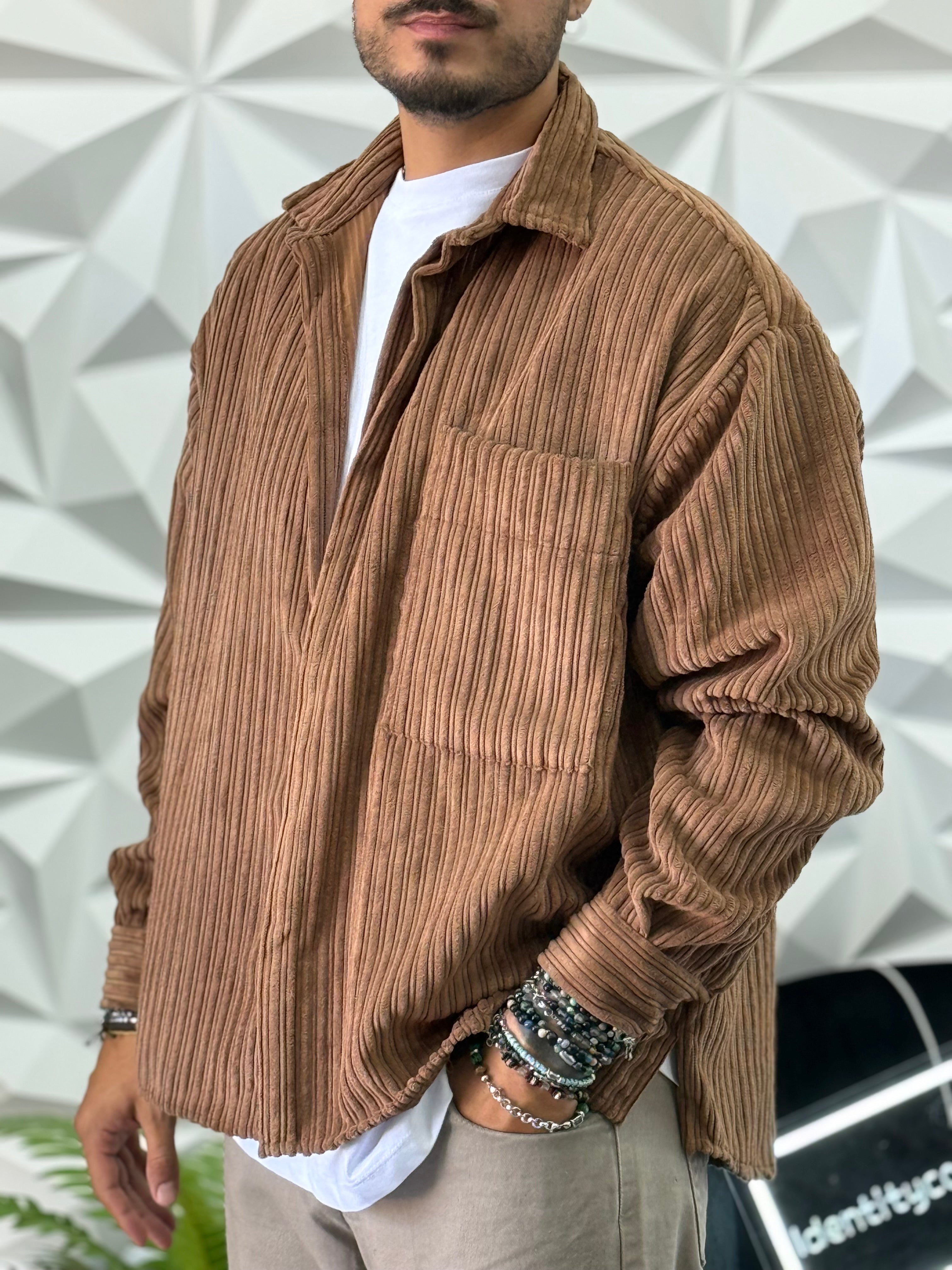 Camicia velluto moro New Job Brand