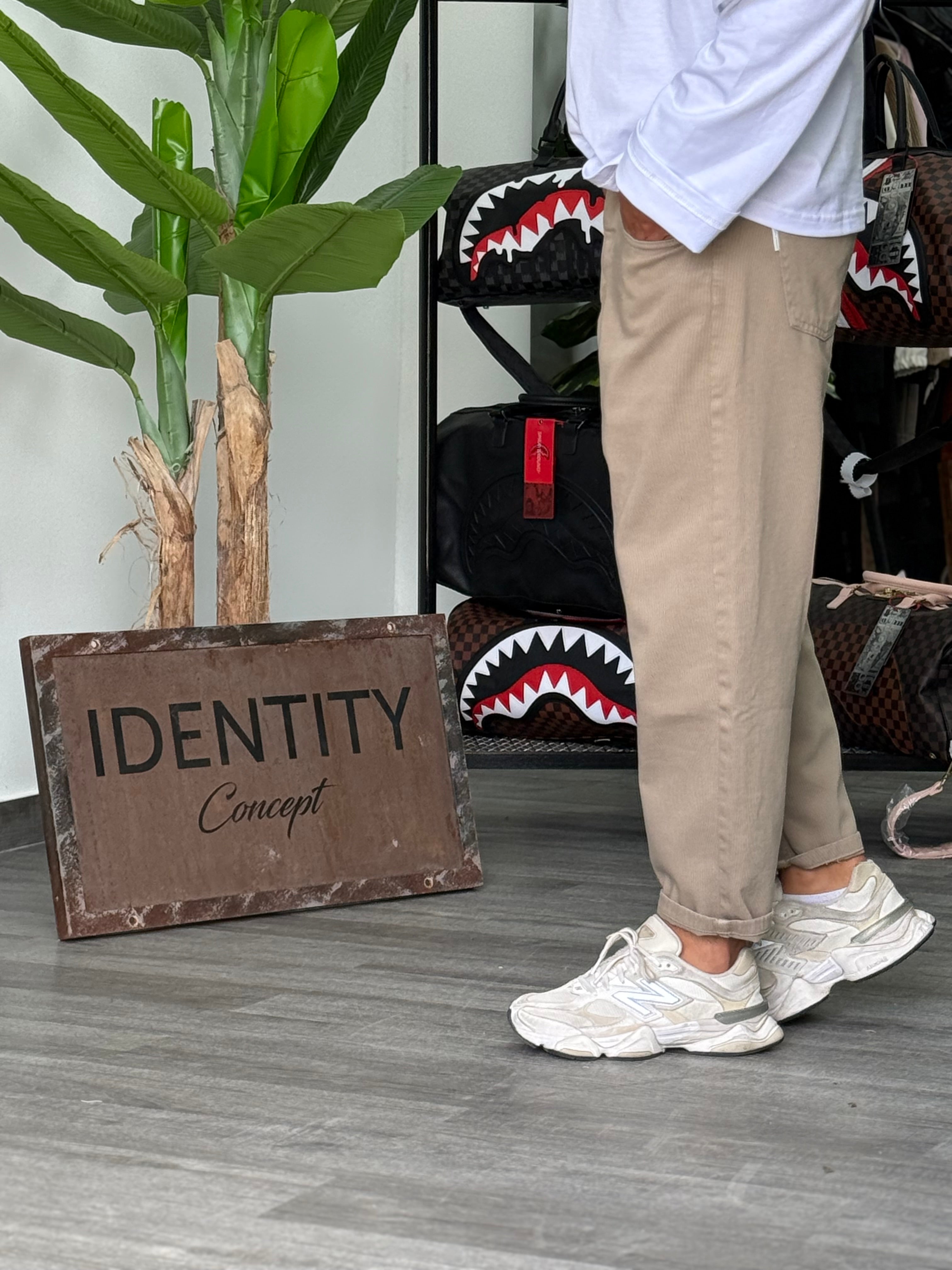 Jeans Canaria fv  beige New Job Brand