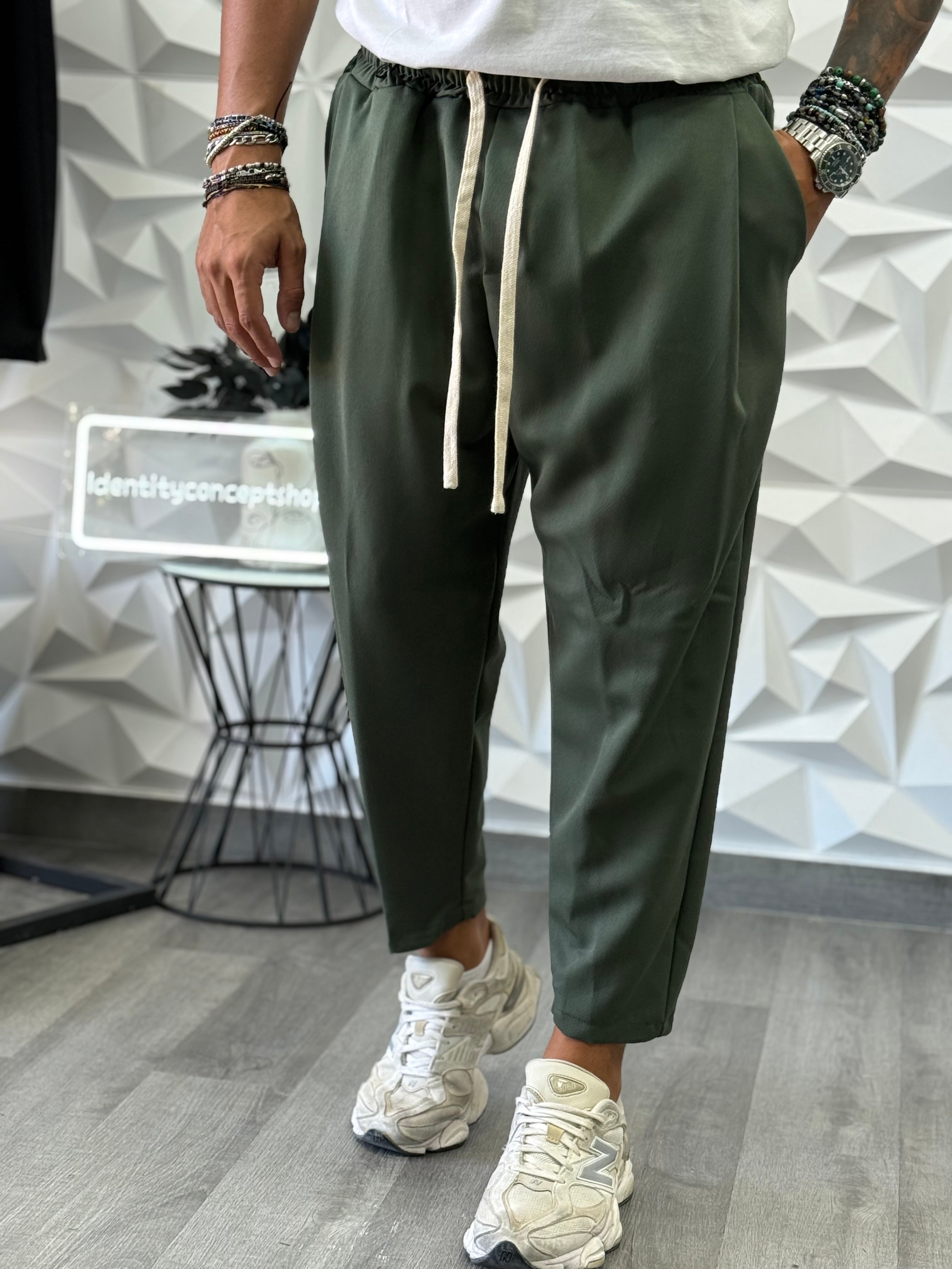 Pantalaccio Dik fv verde militare new job brand