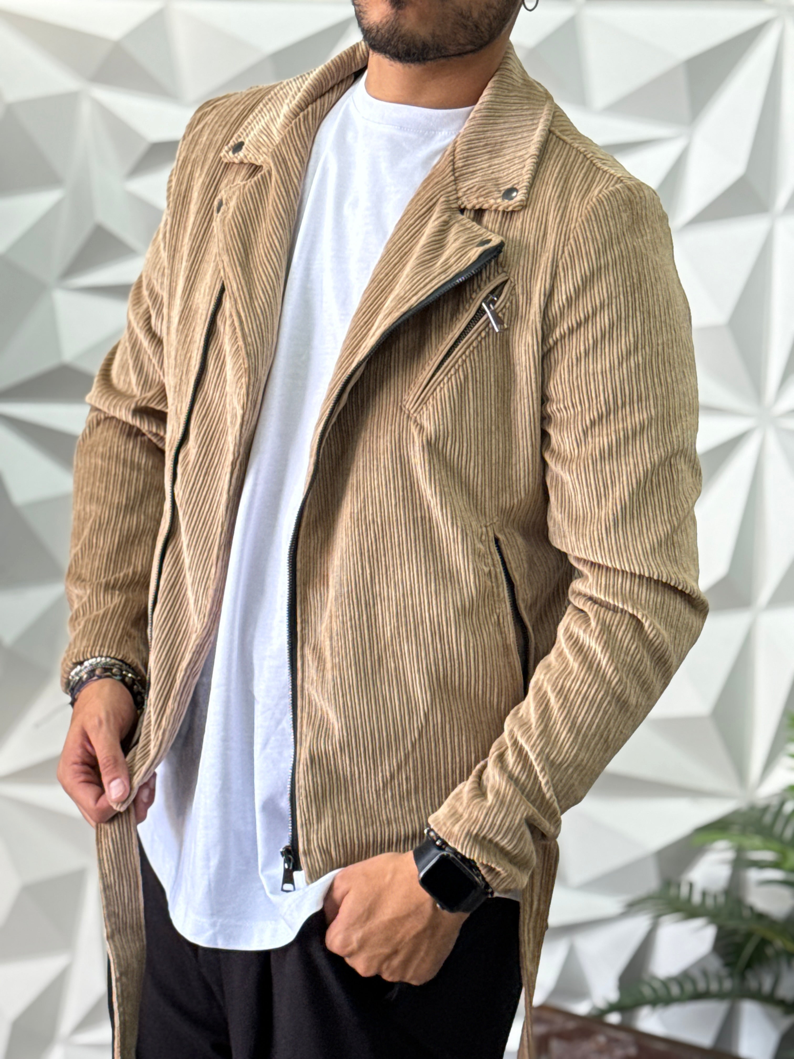 Chiodo velvet camel new job brand