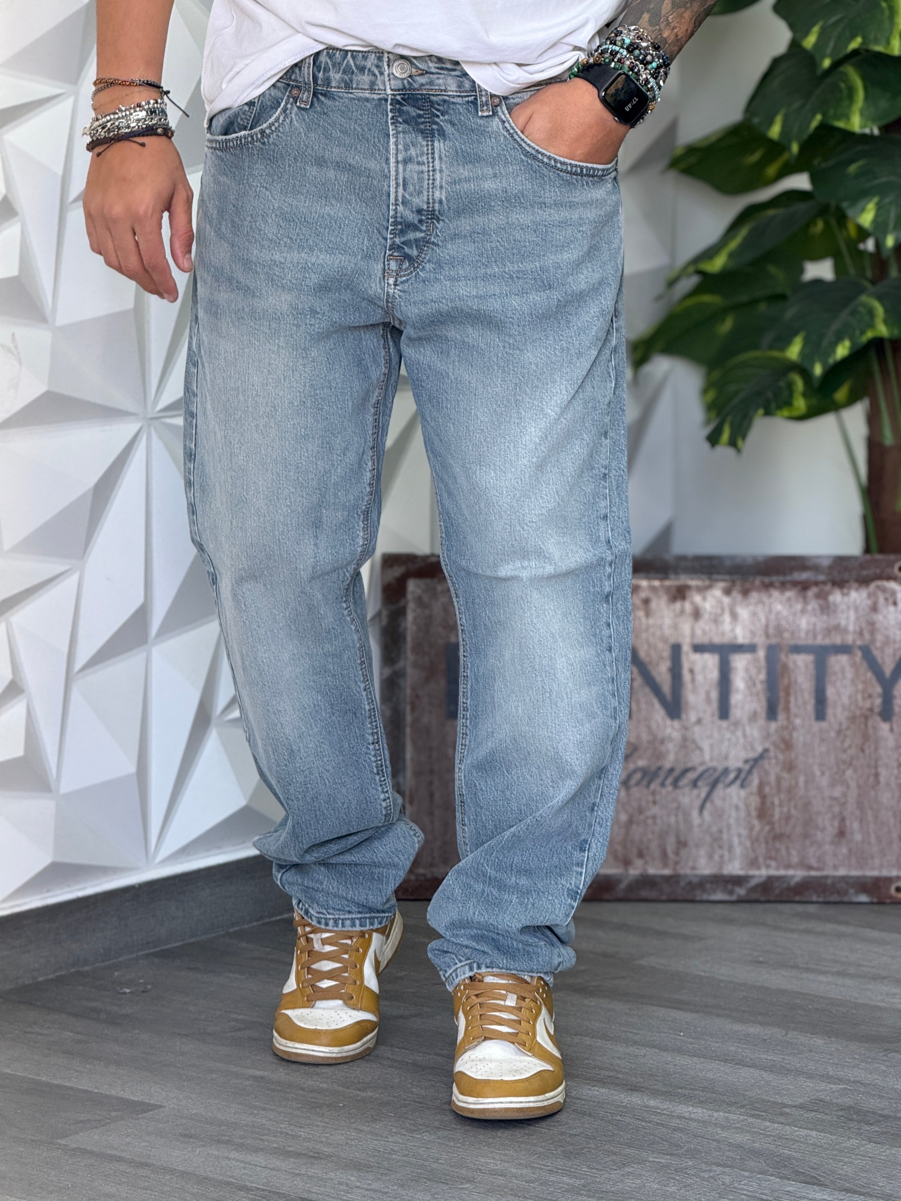 Jeans Baggy 3 Sabbiato