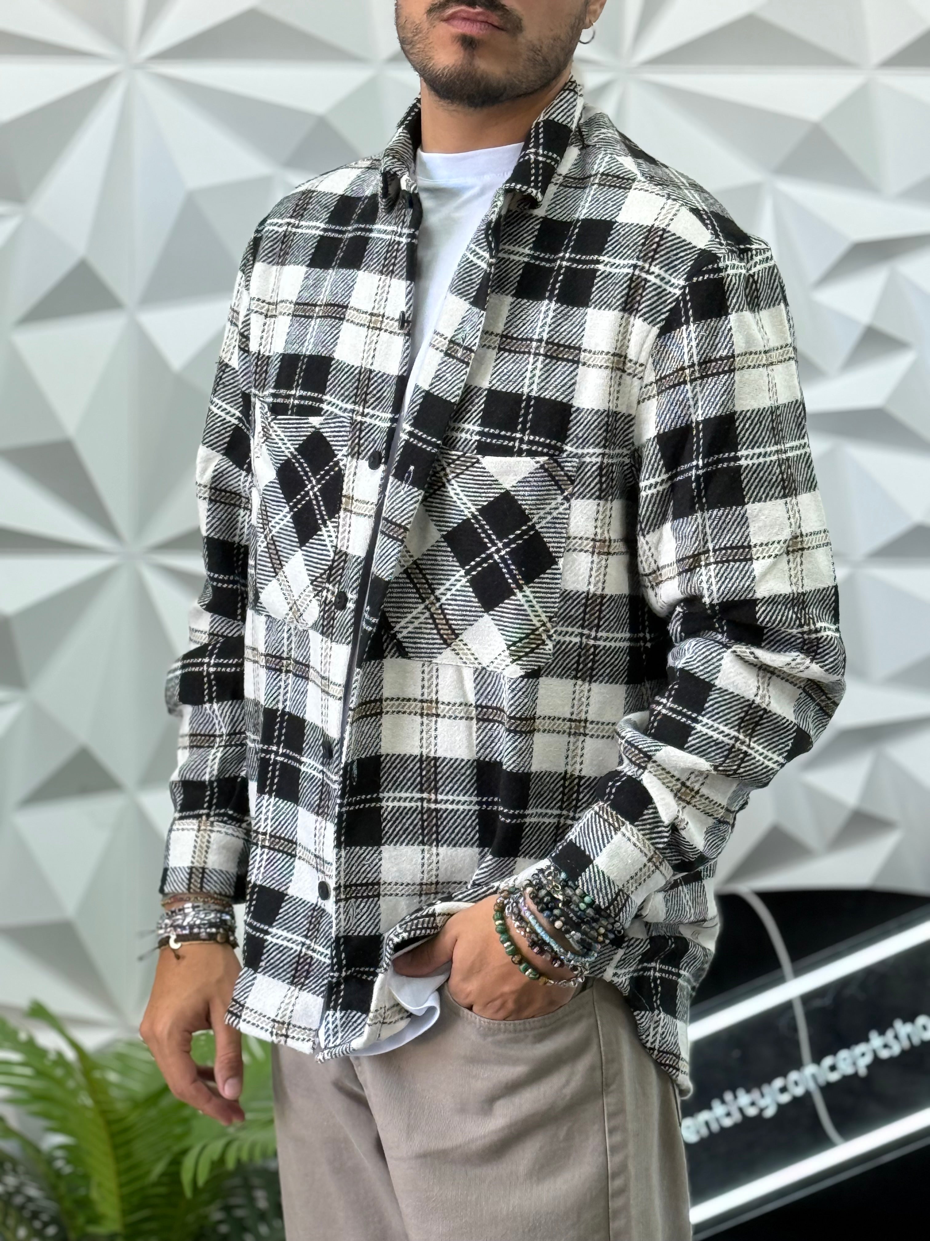 Camicia Flanella New Job Brand
