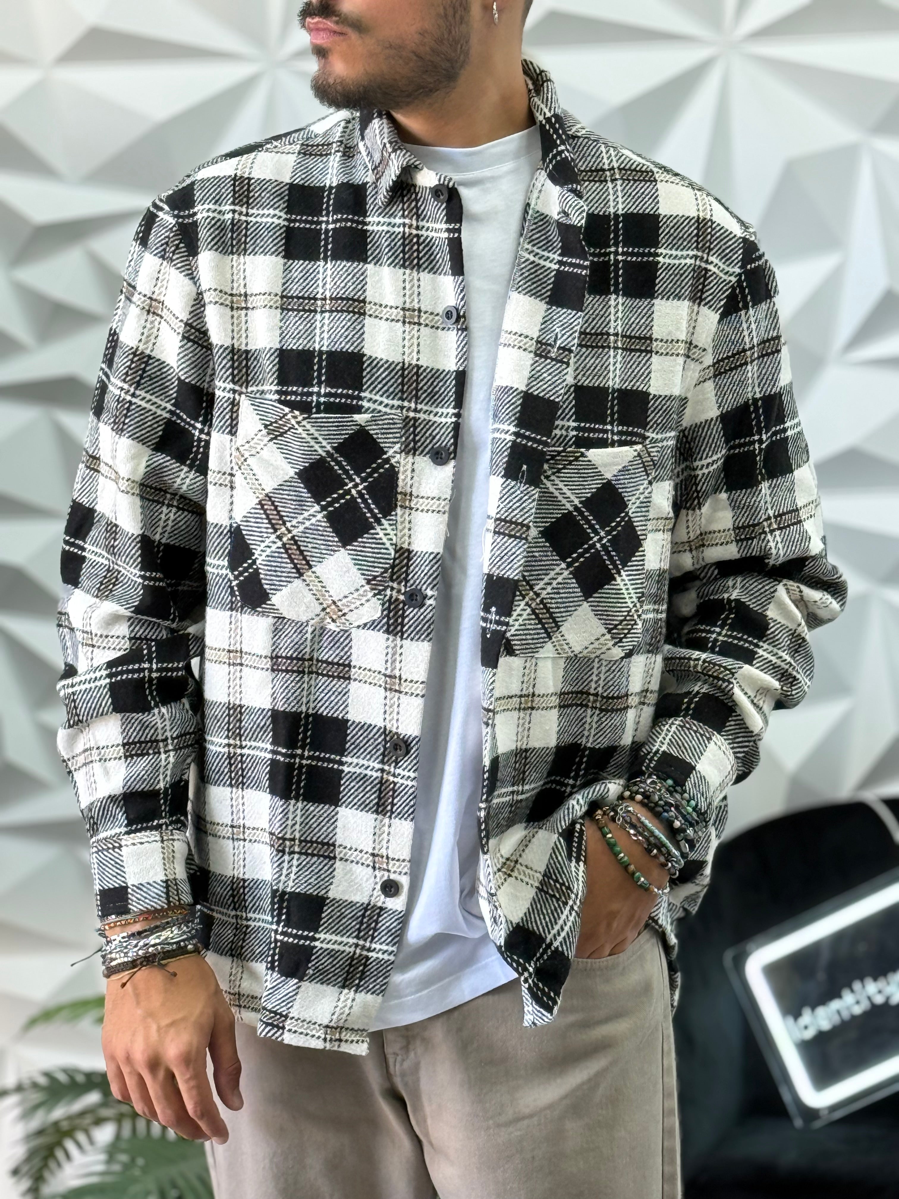 Camicia Flanella New Job Brand