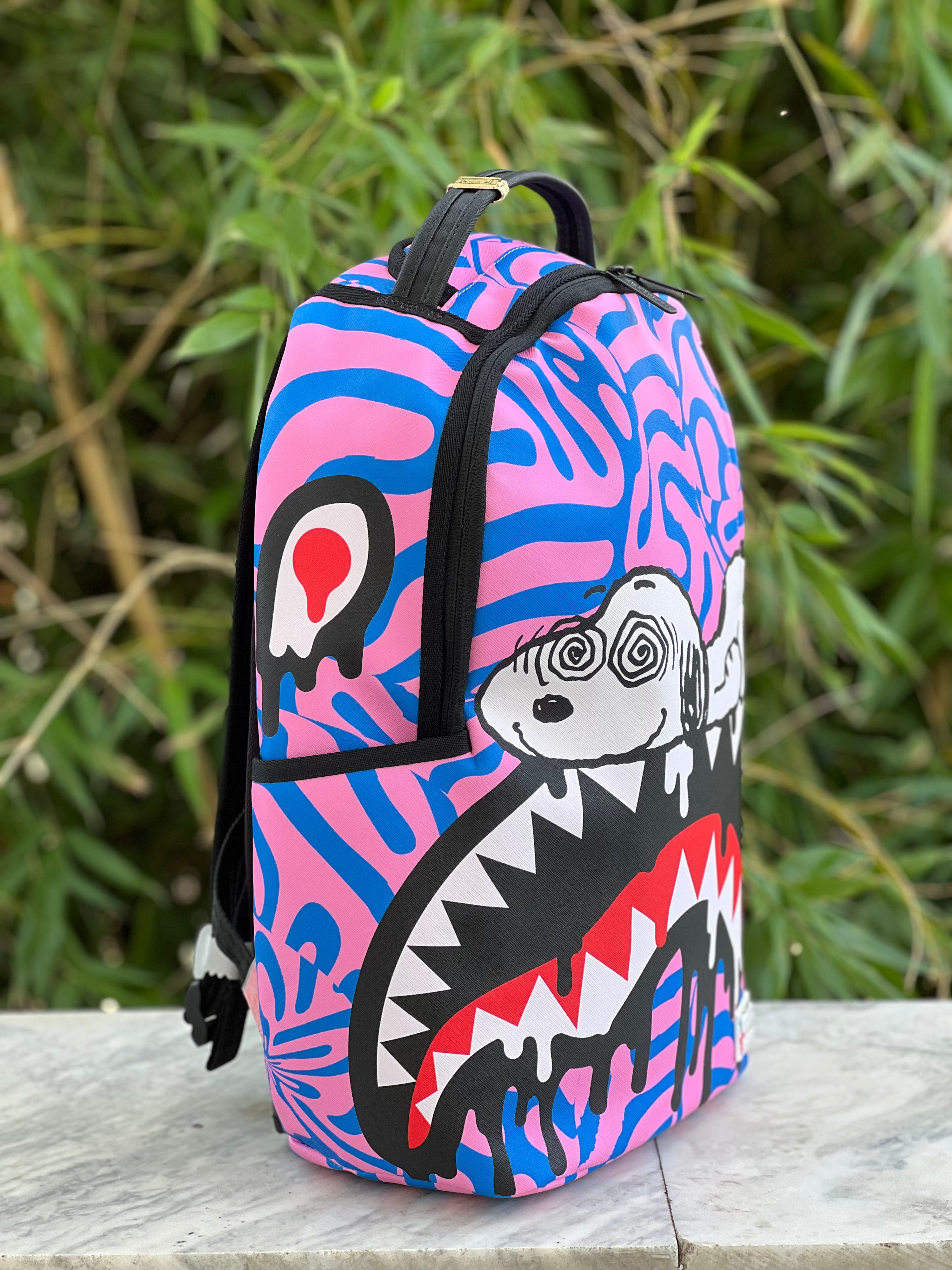 ZAINO SPRAYGROUND  PEANUTS SNOOPY TRIPPY