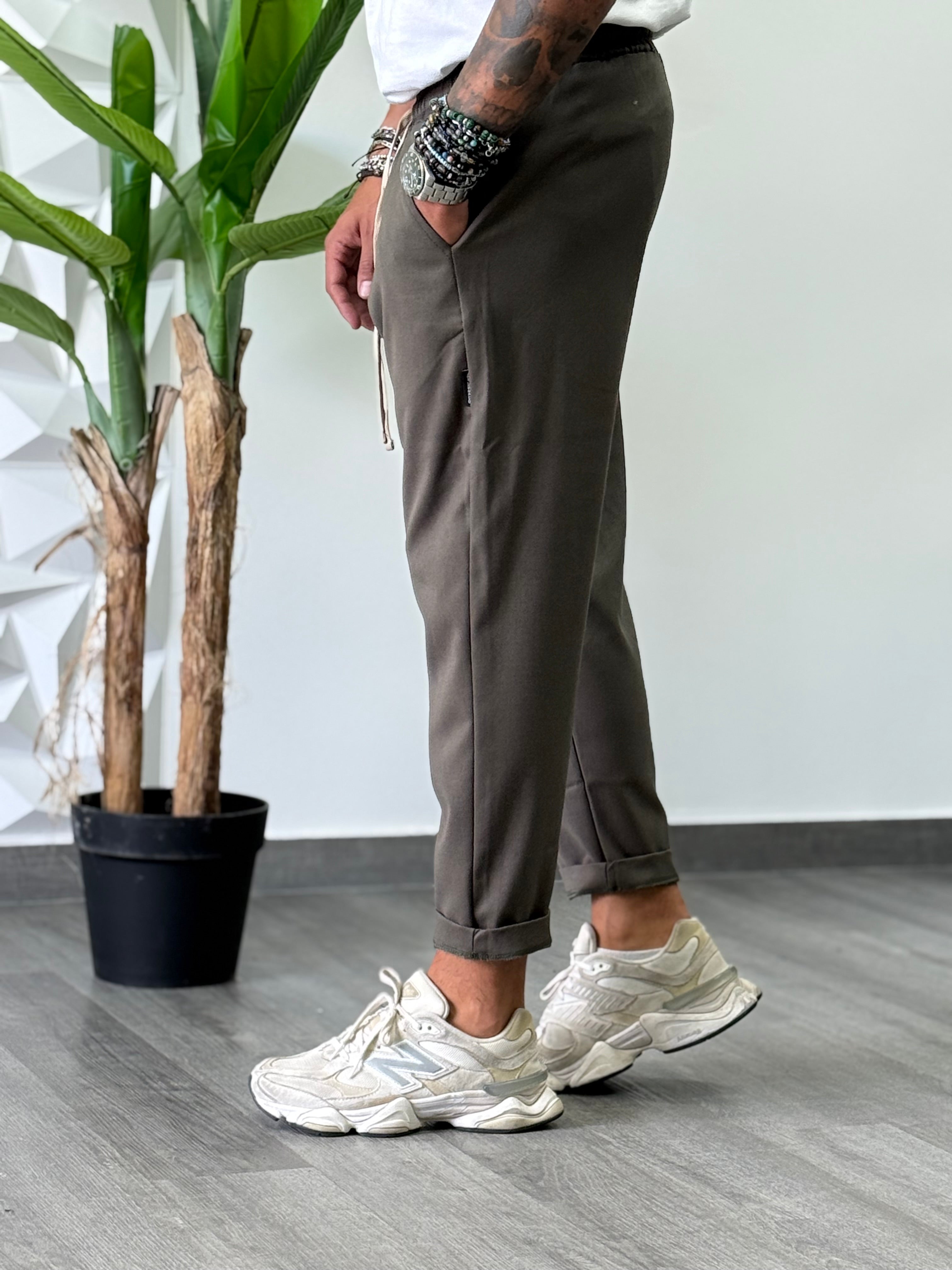 Pantalaccio Rodi vanda Verde militare new job brand