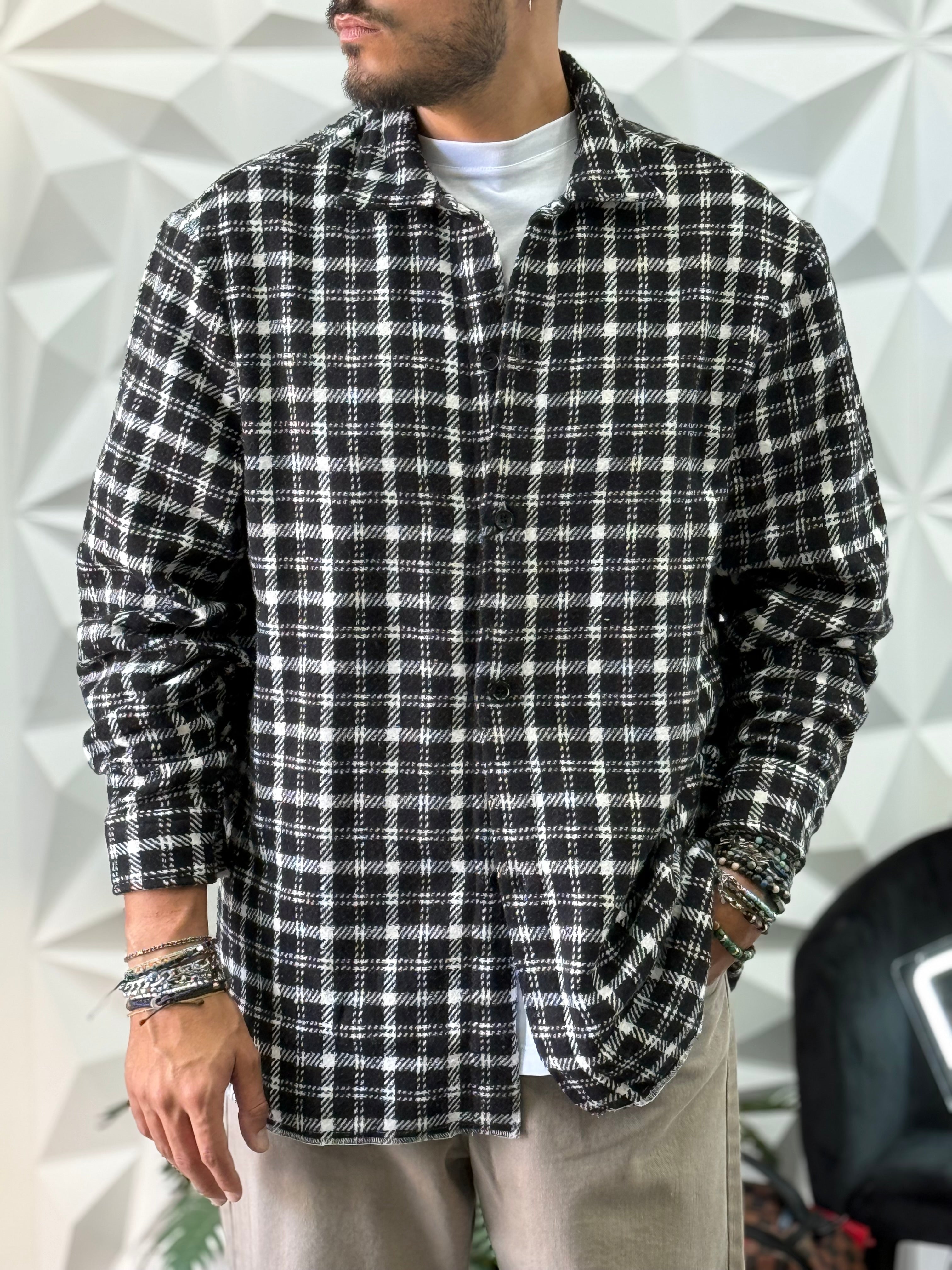 Camicia Flanella New Job Brand