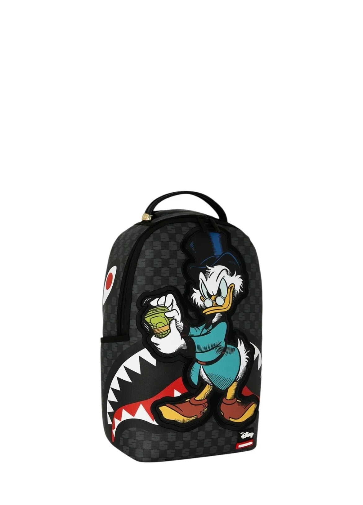 ZAINO SPRAYGROUND DISNEY SCROOGE COUNTING MONEY