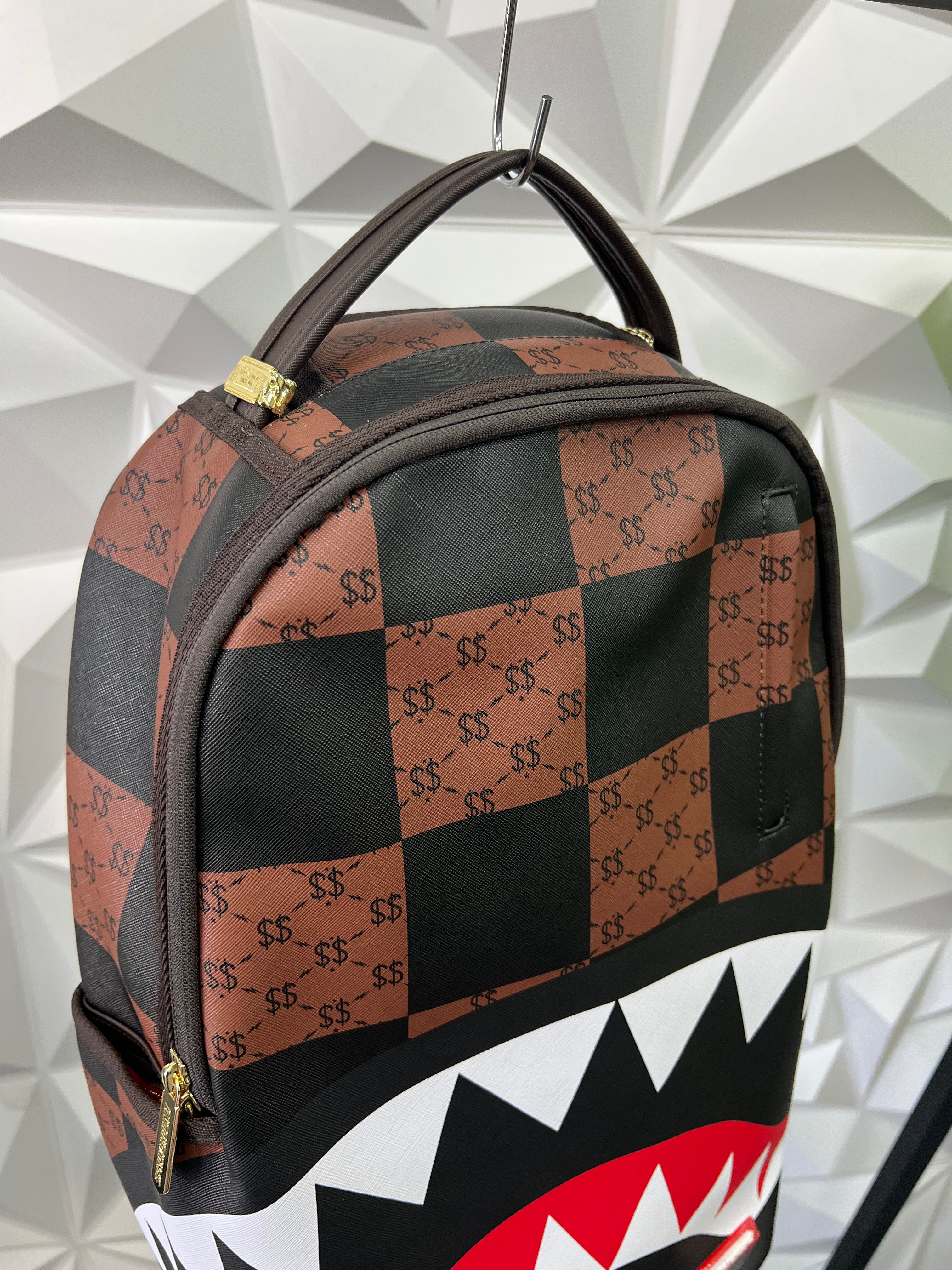 ENLARGED CHECK PARIS DLXSV BACKPACK
